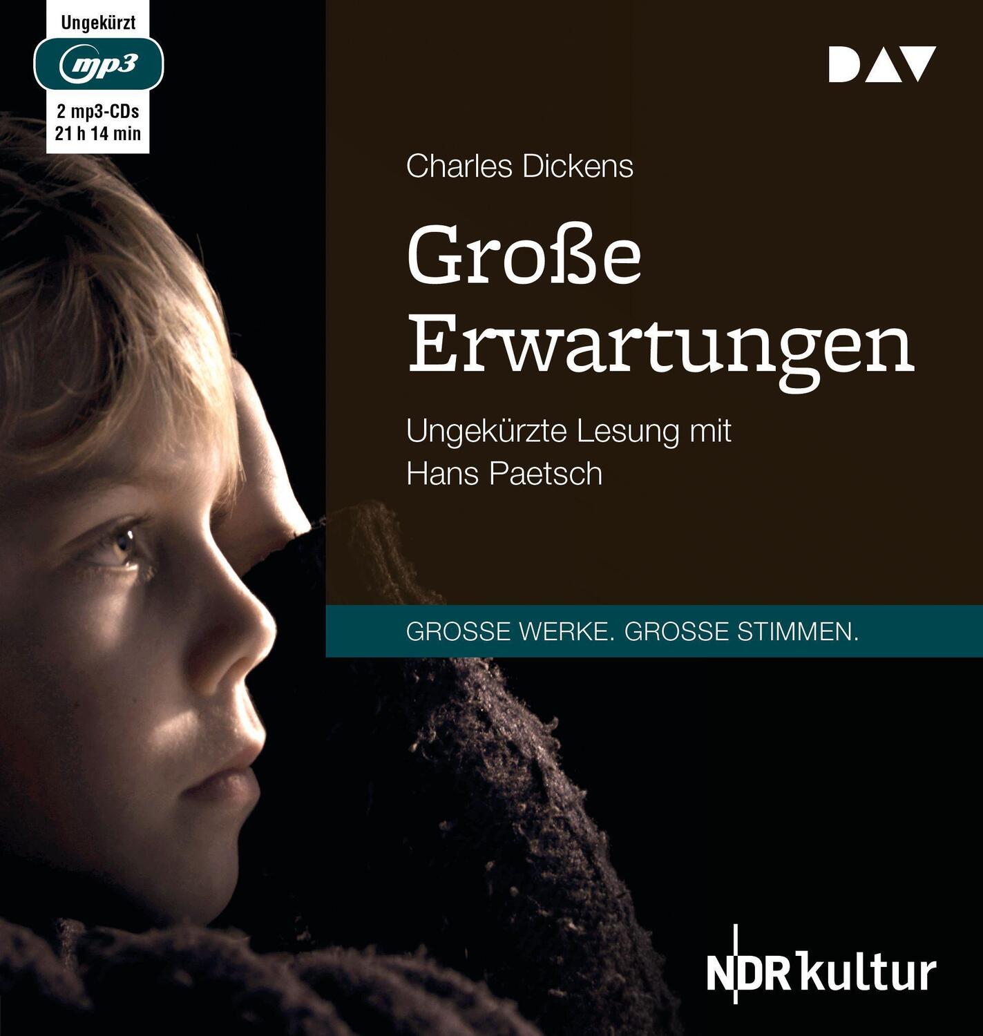 Cover: 9783862318506 | Große Erwartungen | Ungekürzte Lesung mit Hans Paetsch | Dickens | MP3