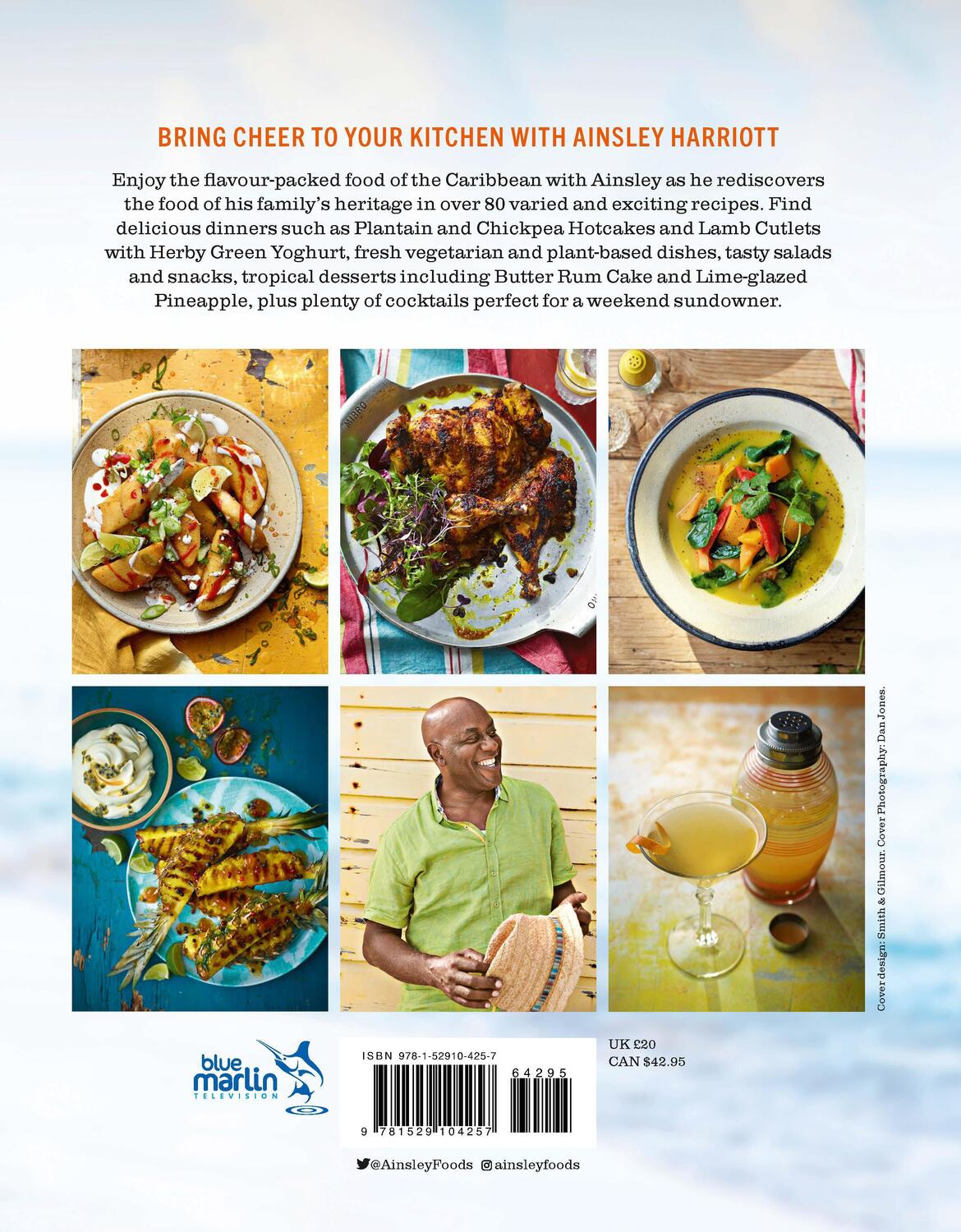 Rückseite: 9781529104257 | Ainsley's Caribbean Kitchen: Delicious, Feelgood Home Cooking from...