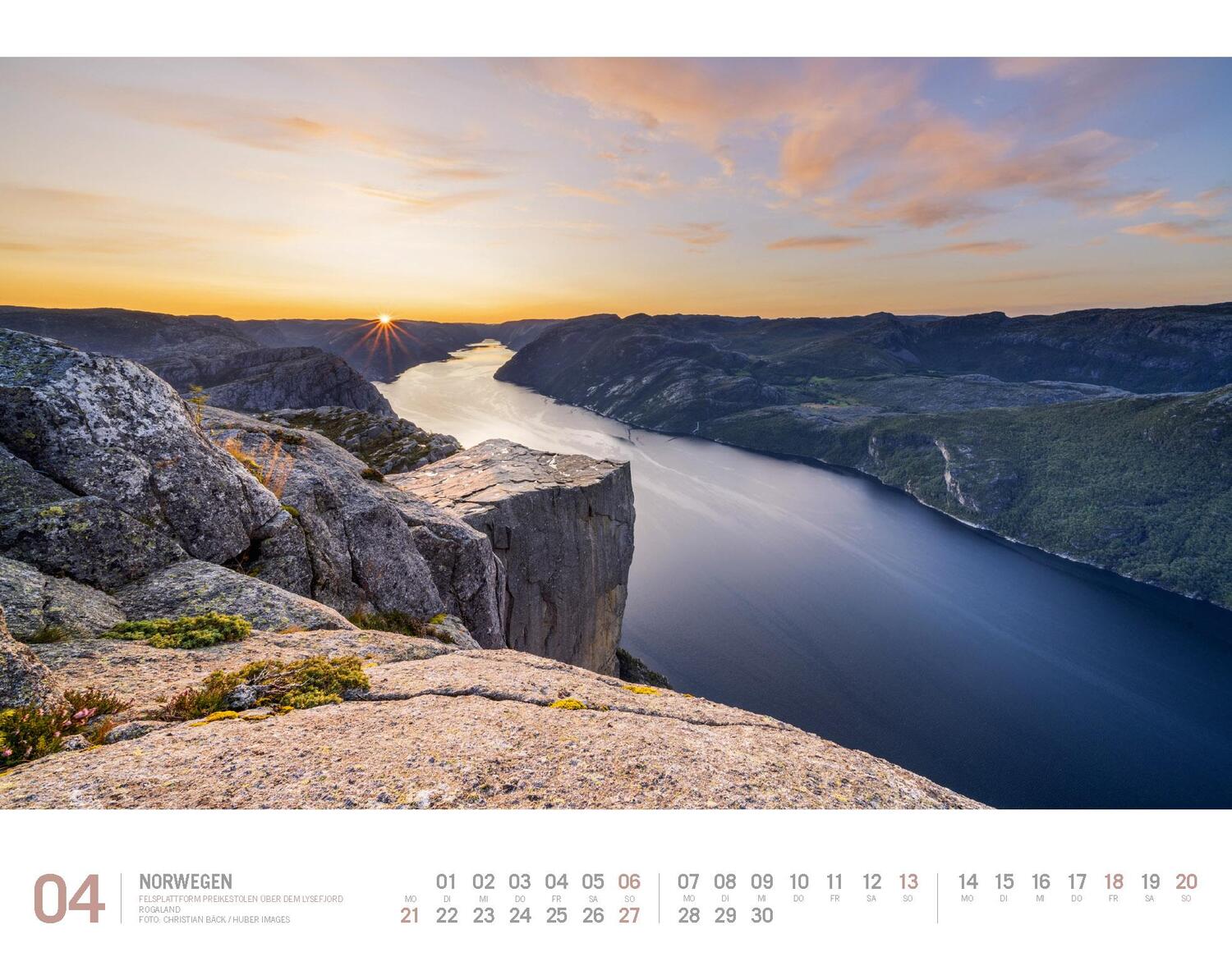 Bild: 9783838425467 | Norwegen - Unterwegs zwischen Fjordland und Nordkapp Kalender 2025