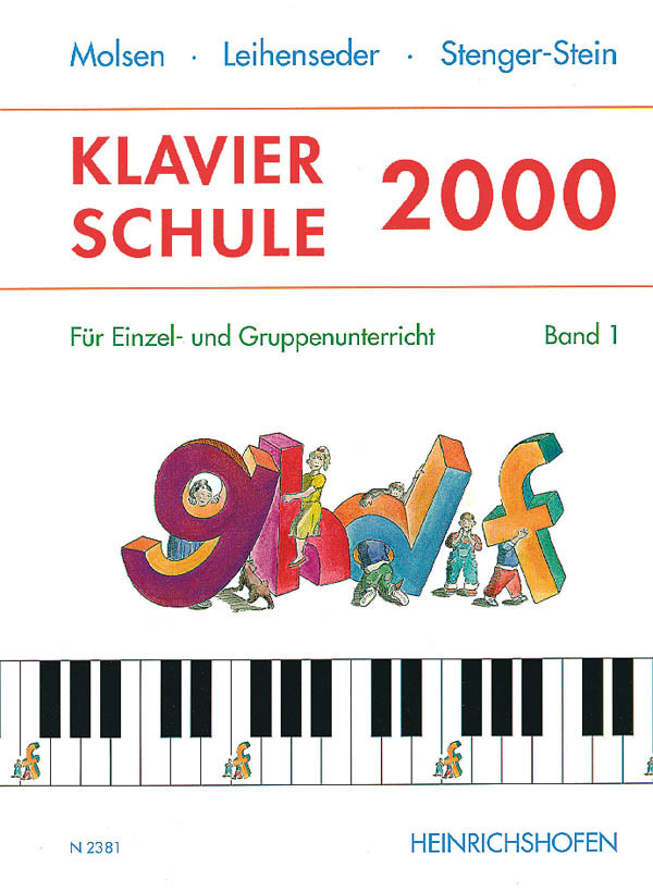 Cover: 9783938202081 | Klavierschule 2000. Bd.1 | Für Einzel- oder Gruppenunterricht | Buch