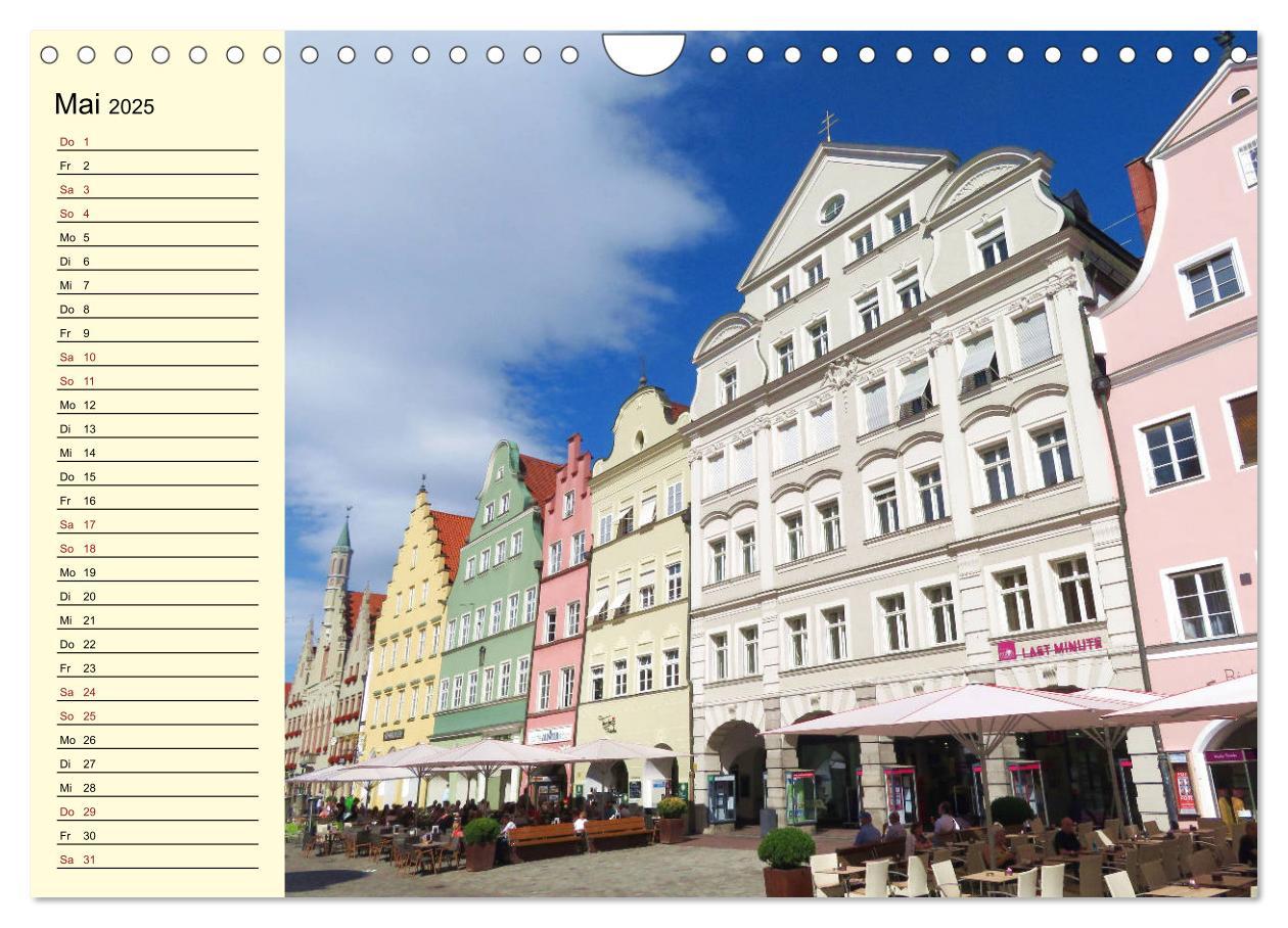 Bild: 9783435211364 | Landshut erleben (Wandkalender 2025 DIN A4 quer), CALVENDO...