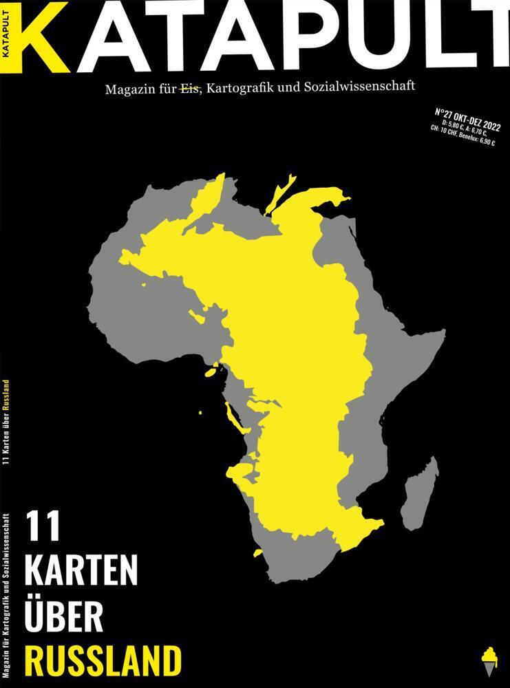 Cover: 9783948923525 | KATAPULT Magazin Ausgabe 27 | 11 Karten über Russland | Broschüre