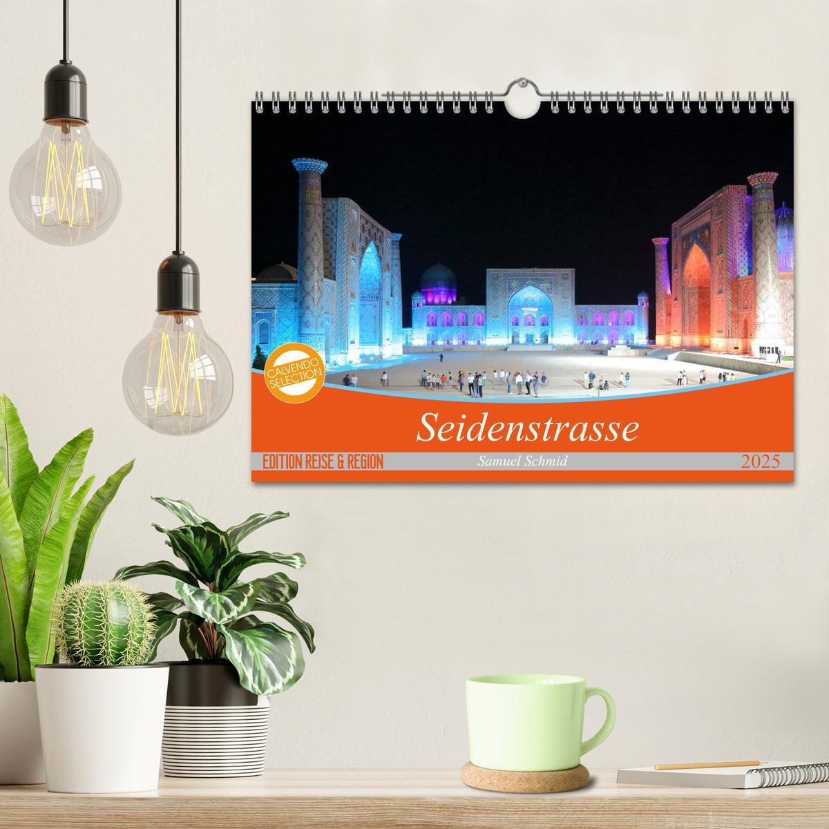 Bild: 9783435592593 | Seidenstrasse (Wandkalender 2025 DIN A4 quer), CALVENDO Monatskalender