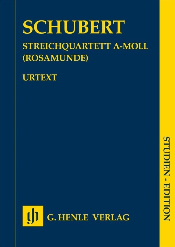 Cover: 9790201898490 | Schubert, Franz - Streichquartett a-moll op. 29 D 804 (Rosamunde)