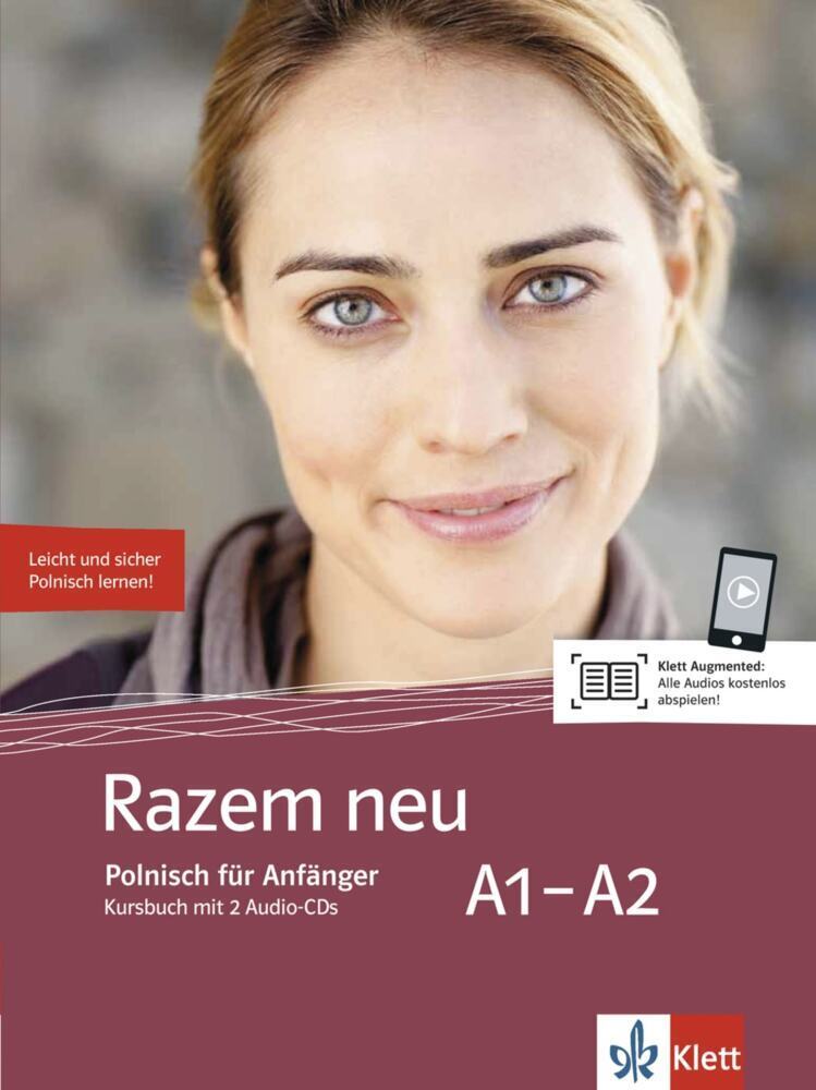 Cover: 9783125286412 | Razem neu A1-A2 - Kursbuch mit 2 Audio-CDs | Polnisch für Anfänger