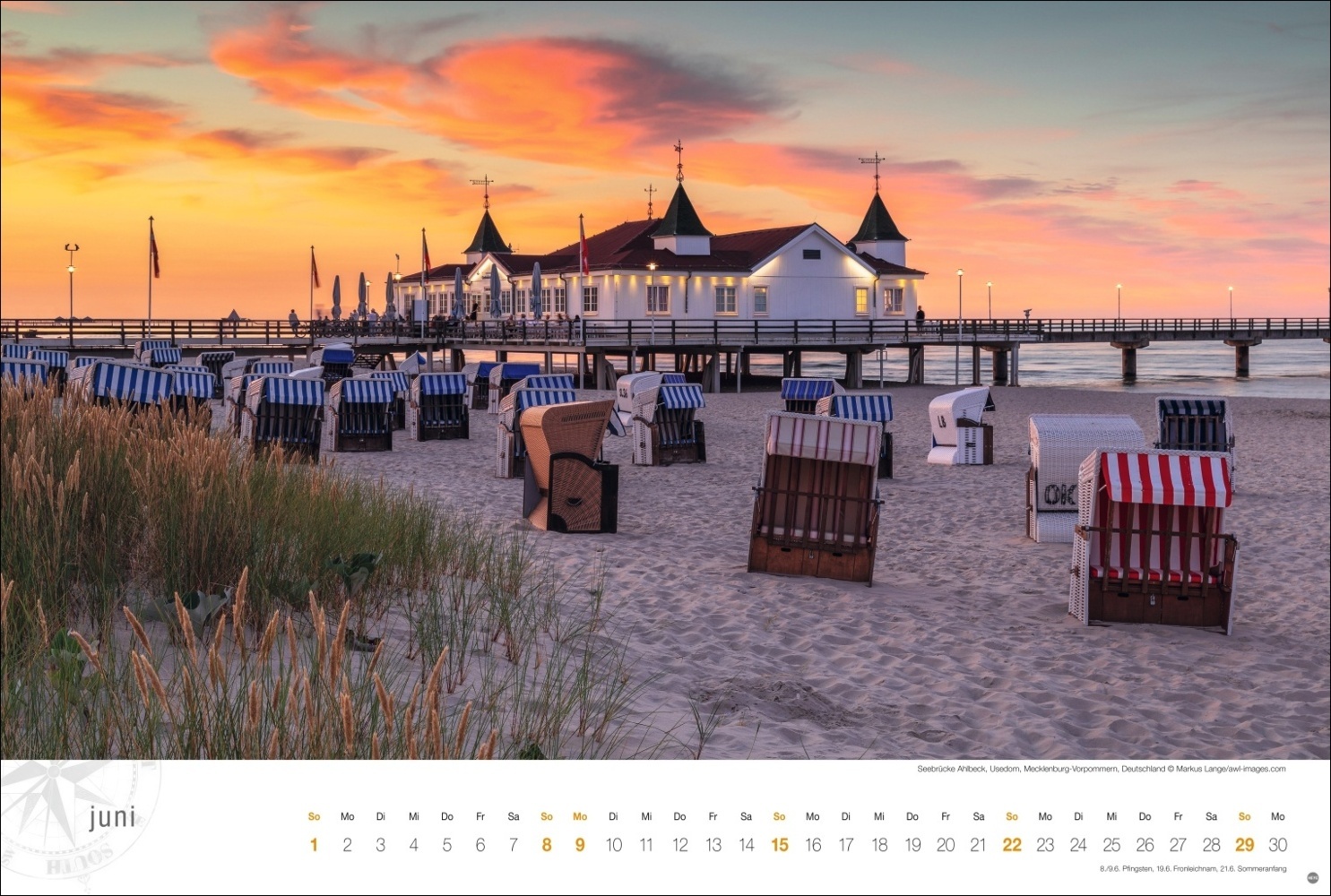 Bild: 9783756404858 | Ostsee Globetrotter Kalender 2025 - Von behaglichen Strandkörben...