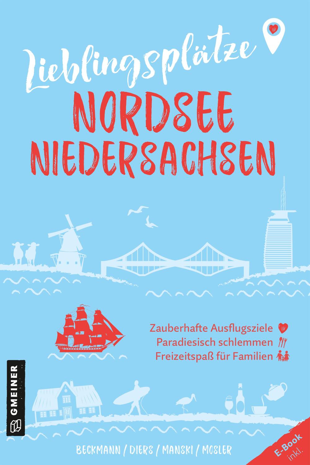 Cover: 9783839203804 | Lieblingsplätze Nordsee Niedersachsen | Orte für Herz, Leib und Seele