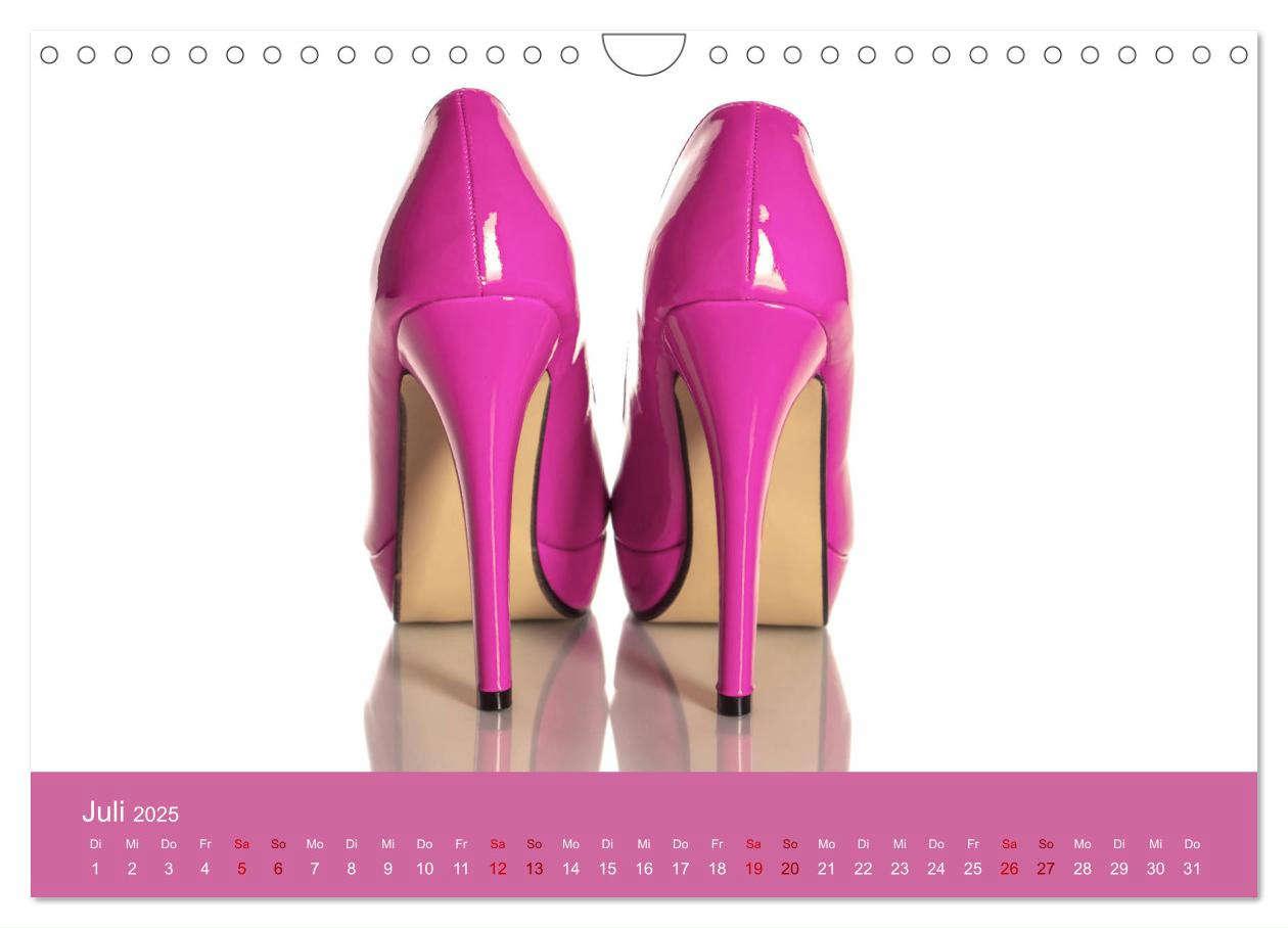 Bild: 9783435458929 | Farbenfrohe High Heels (Wandkalender 2025 DIN A4 quer), CALVENDO...