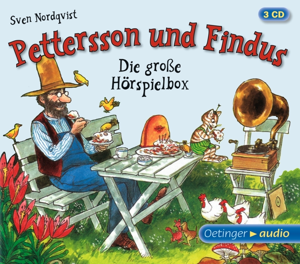 Cover: 9783837310429 | Pettersson und Findus. Die große Hörspielbox, 3 Audio-CD | Nordqvist