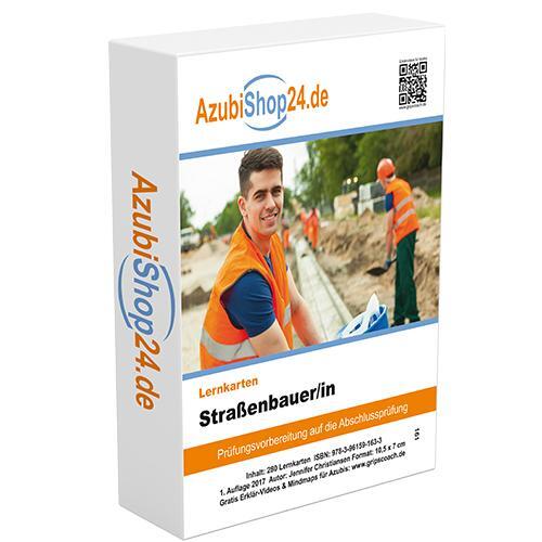 Cover: 9783961591633 | AzubiShop24.de Basis-Lernkarten Straßenbauer/-in | Christiansen | Box