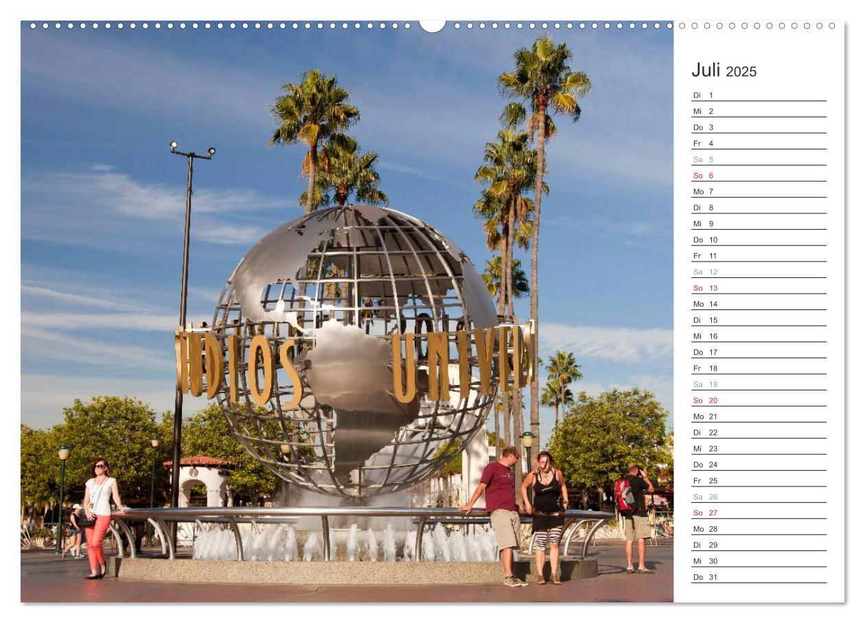 Bild: 9783435724956 | Los Angeles - Kalifornien (Wandkalender 2025 DIN A2 quer), CALVENDO...