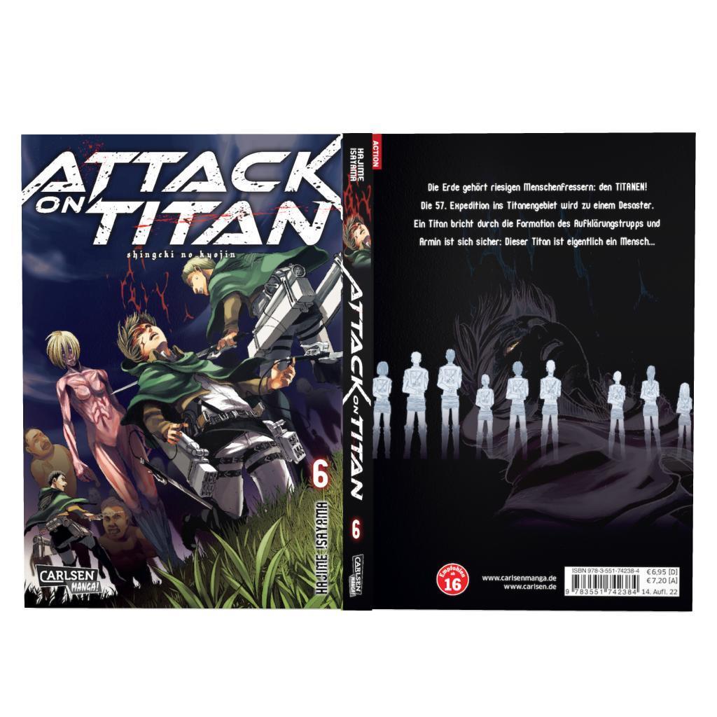 Bild: 9783551742384 | Attack on Titan 06 | Hajime Isayama | Taschenbuch | Attack on Titan