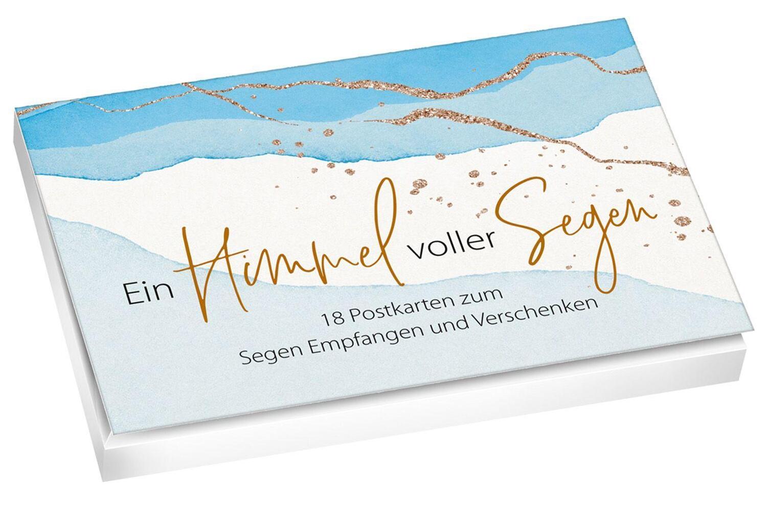 Cover: 4029856840765 | Ein Himmel voller Segen - Postkartenset | Box | 18 S. | 5584076 | 2022