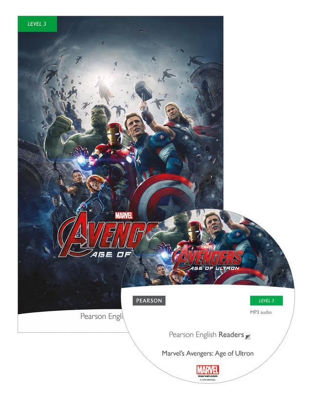 Cover: 9781292239521 | Level 3: Marvel's The Avengers: Age of Ultron Book &amp; MP3 Pack | Burke