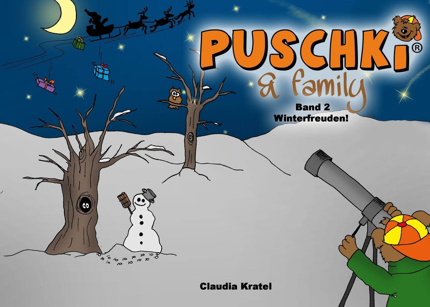 Cover: 9783738608144 | Puschki &amp; family | Band 2: Winterfreuden! | Claudia Kratel | Buch