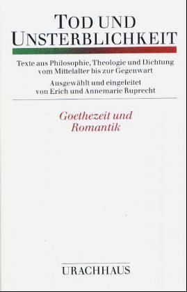 Cover: 9783878389422 | Goethezeit und Romantik | Buch | Deutsch | Urachhaus