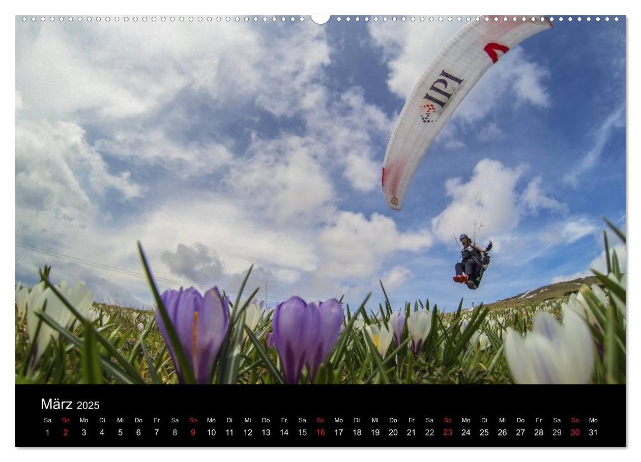 Bild: 9783435626625 | Paragliding - zwischen Himmel und Erde (hochwertiger Premium...