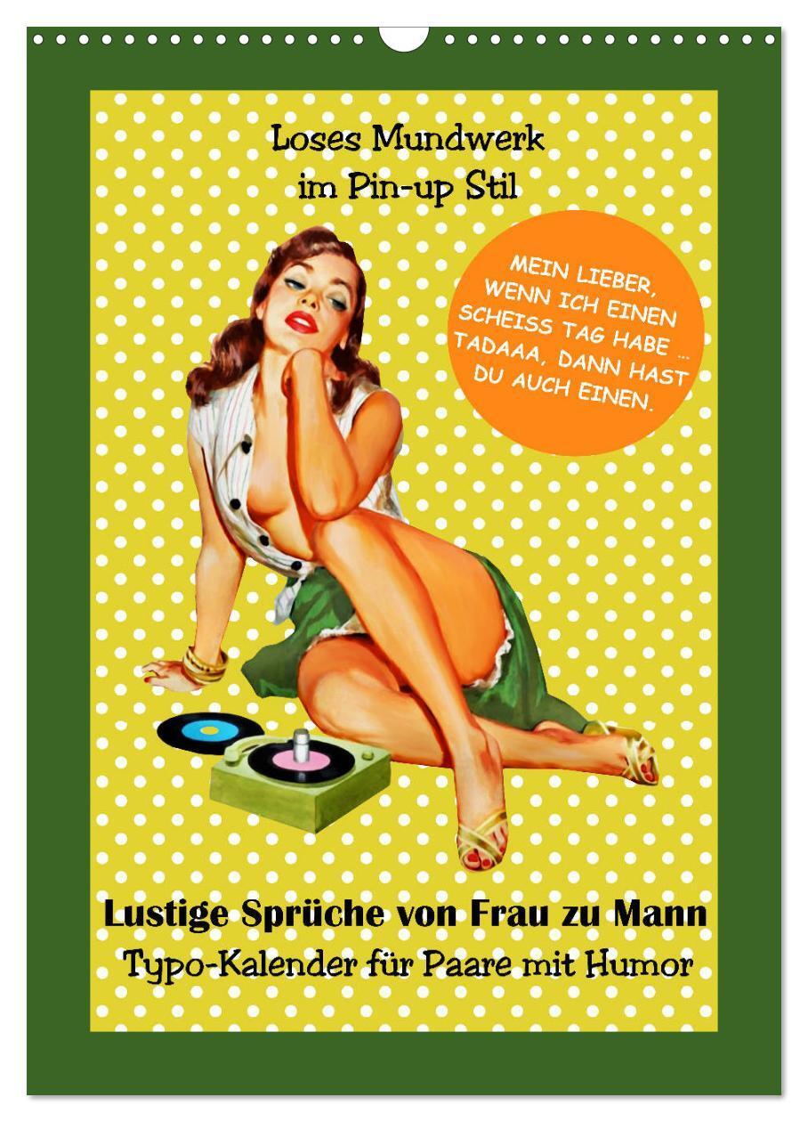 Cover: 9783675556683 | Loses Mundwerk im Pin-up Stil. Lustige Sprüche von Frau zu Mann...