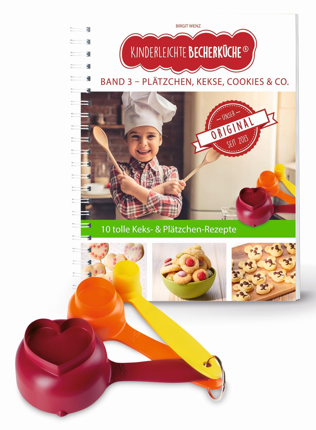 Cover: 9783981865028 | Kinderleichte Becherküche - Plätzchen, Kekse, Cookies &amp; Co. | Wenz