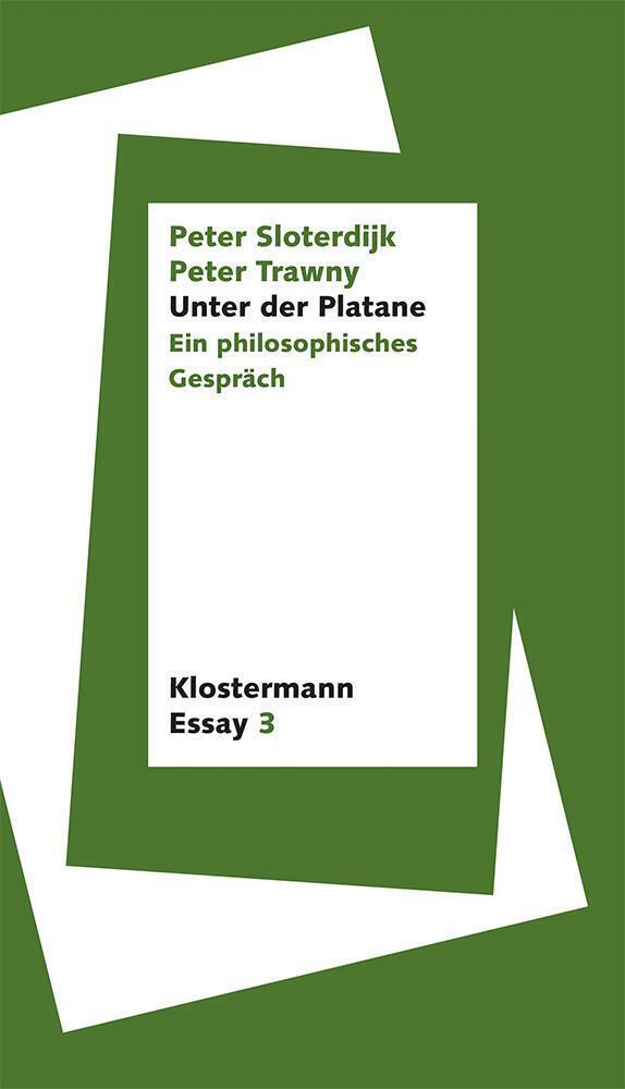 Cover: 9783465044154 | Unter der Platane | Ein philosophisches Gespräch | Sloterdijk (u. a.)