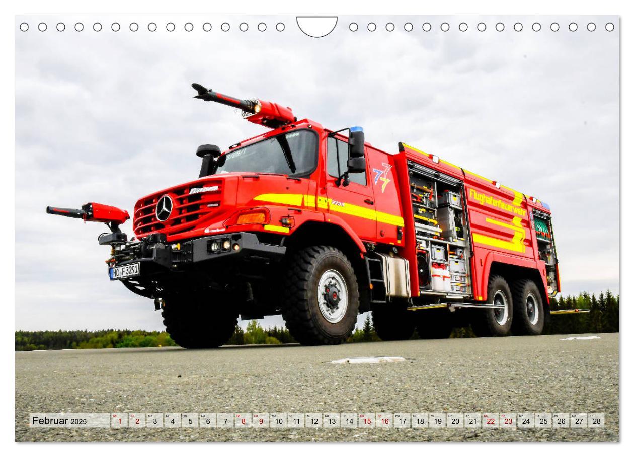 Bild: 9783435165667 | Feuerwehrfahrzeuge (Wandkalender 2025 DIN A4 quer), CALVENDO...