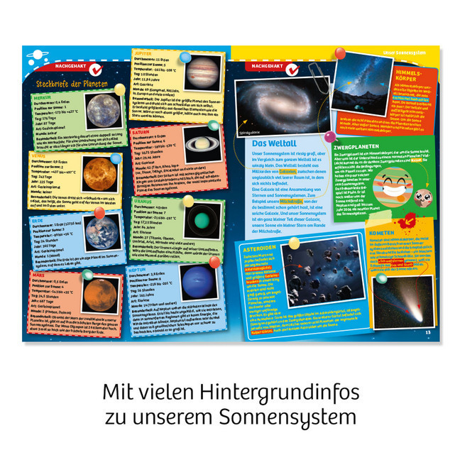 Bild: 4002051678012 | Nachtleuchtende Planeten | Stück | Deutsch | 2019 | Kosmos Spiele