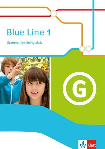 Cover: 9783125487116 | Blue Line 1. Grammatiktraining aktiv. Ausgabe 2014 | Taschenbuch