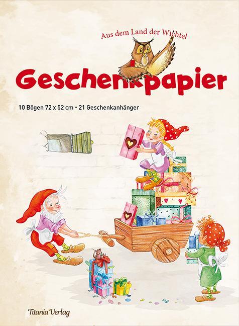 Cover: 9783864729034 | Geschenkpapier - Aus dem Land der Wichtel | Stück | 10 S. | Deutsch