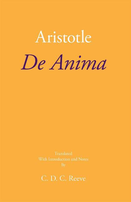 Cover: 9781624666193 | De Anima | Aristotle | Taschenbuch | The New Hackett Aristotle | 2017
