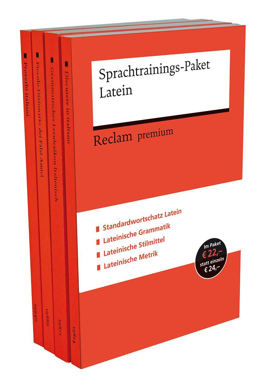 Cover: 9783150300886 | Sprachtrainings-Paket Latein | 4 Bände eingeschweißt | Taschenbuch