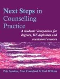 Cover: 9781898059660 | Next Steps in Counselling Practice | Alan Frankland (u. a.) | Buch