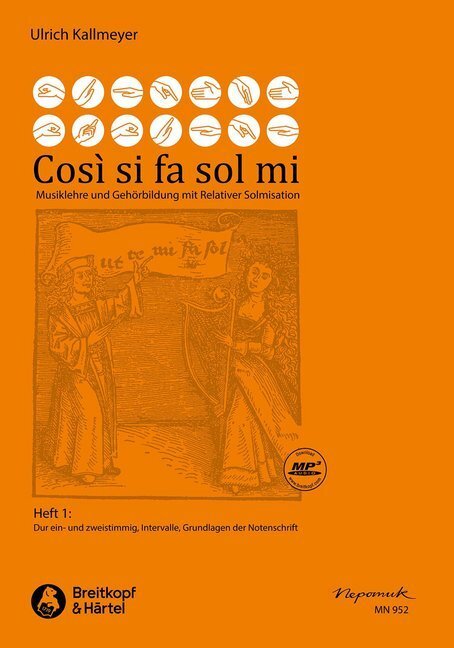 Cover: 9783765199271 | Così si fa sol mi, Heft 1 -Musiklehre und Gehörbildung mit...