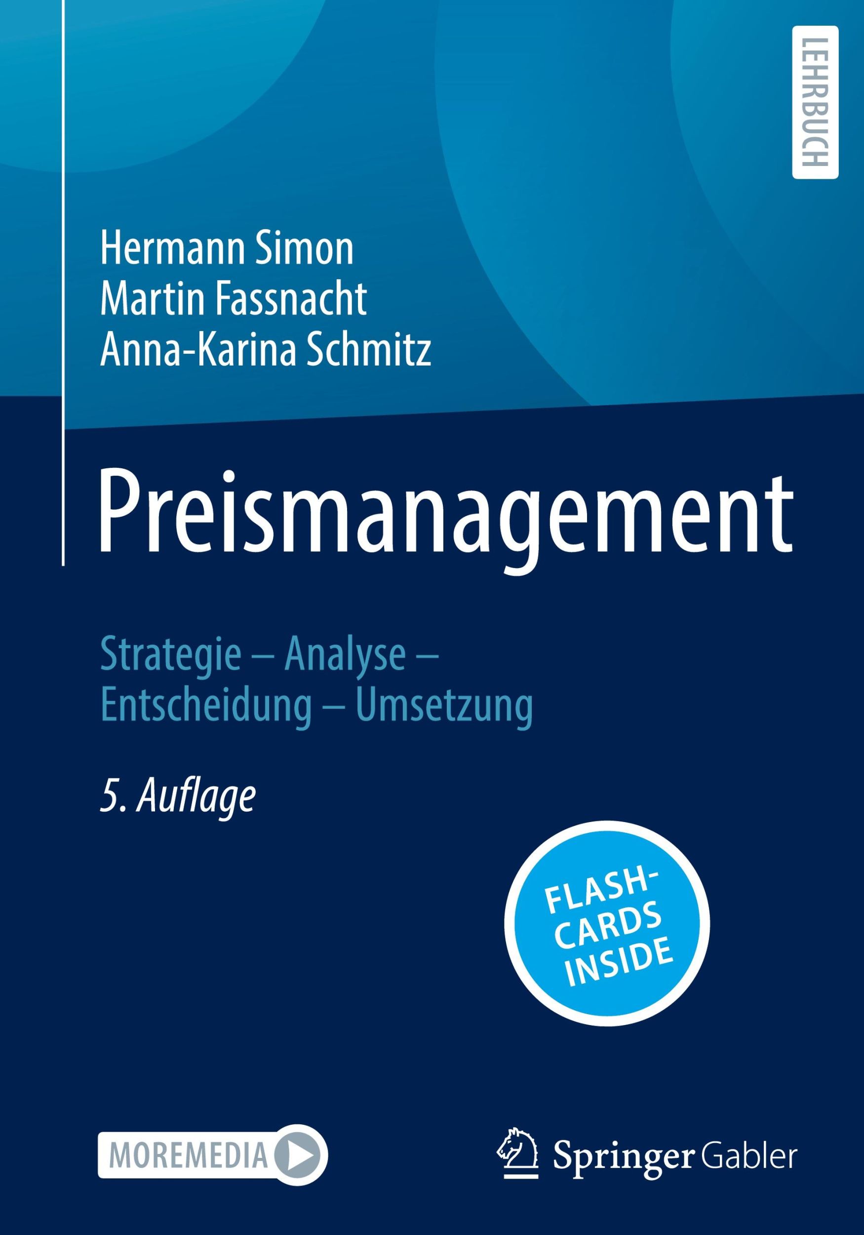 Cover: 9783658450557 | Preismanagement | Strategie - Analyse - Entscheidung - Umsetzung