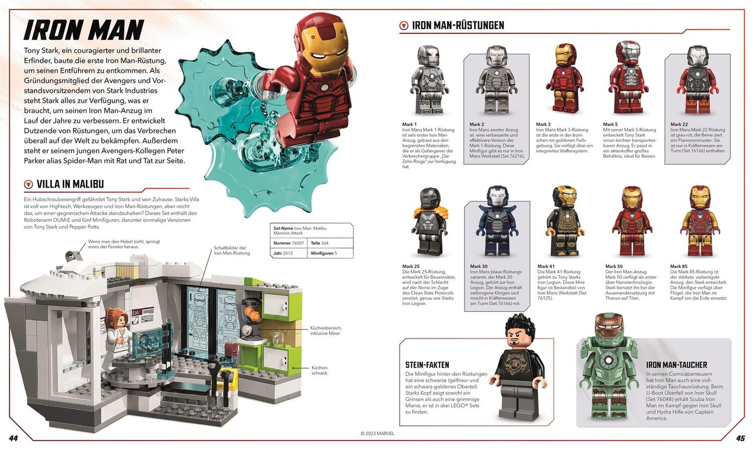 Bild: 9783831048106 | LEGO® Marvel Das große Superhelden Lexikon | Simon Hugo (u. a.) | Buch