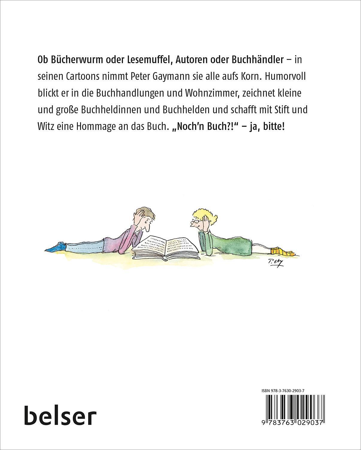 Rückseite: 9783763029037 | Noch 'n Buch?! | Cartoons für alle Bücherfans | Peter Gaymann | Buch