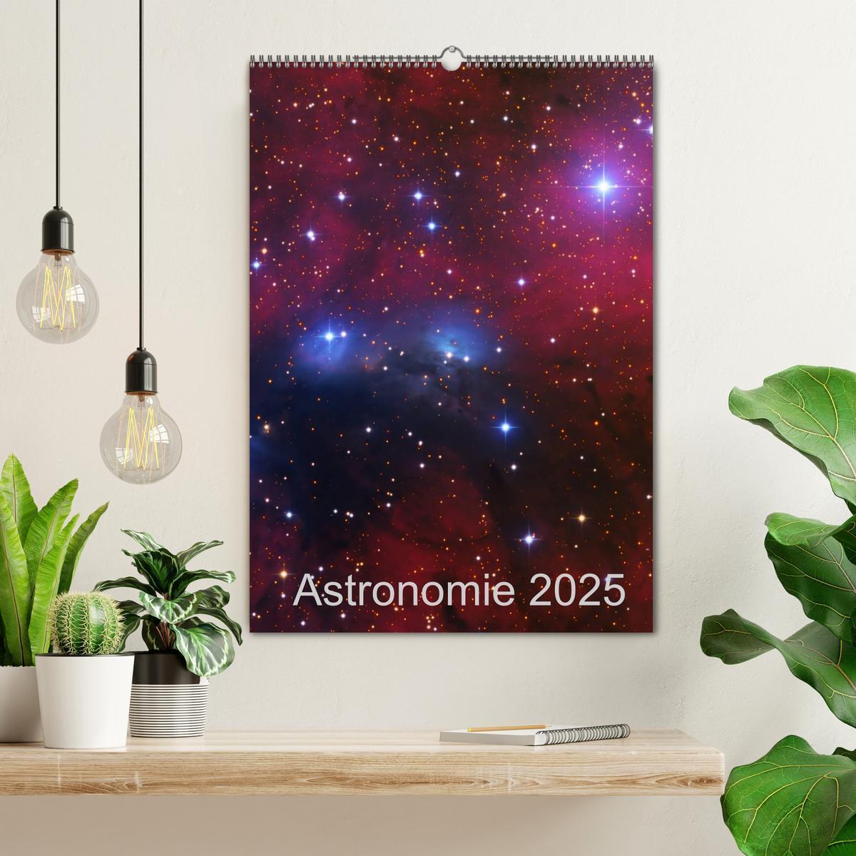 Bild: 9783457069806 | Astronomie 2025 (Wandkalender 2025 DIN A2 hoch), CALVENDO...