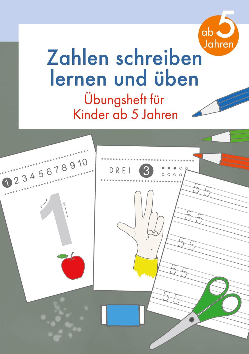 Cover: 9783744881913 | Zahlen schreiben lernen und üben | Viktoria Isa | Taschenbuch | 56 S.