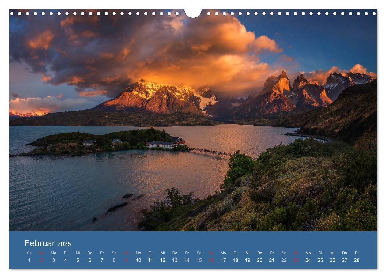 Bild: 9783435608102 | Farbenfrohes Patagonien (Wandkalender 2025 DIN A3 quer), CALVENDO...