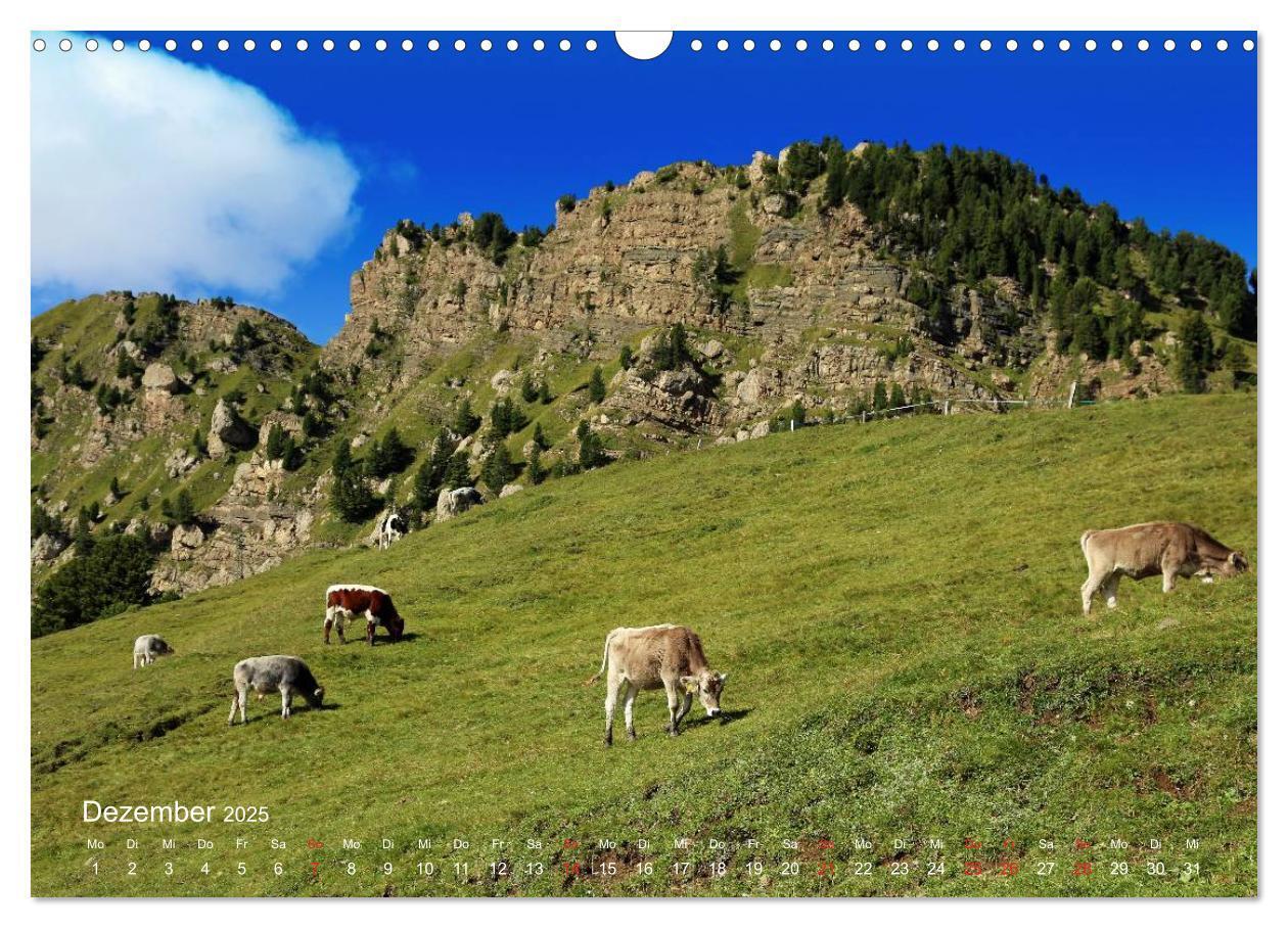 Bild: 9783435672264 | Urlaub auf der Seiser Alm (Wandkalender 2025 DIN A3 quer), CALVENDO...