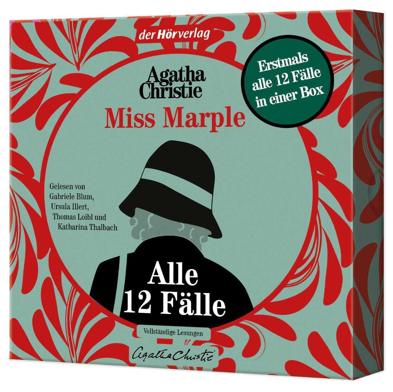 Cover: 9783844547801 | Miss Marple - Alle 12 Fälle | Erstmals alle 12 Fälle in einer Box!