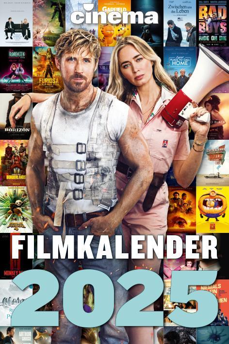 Cover: 9783982221359 | CINEMA Filmkalender 2025 | Der große CINEMA Filmplakatkalender 2022