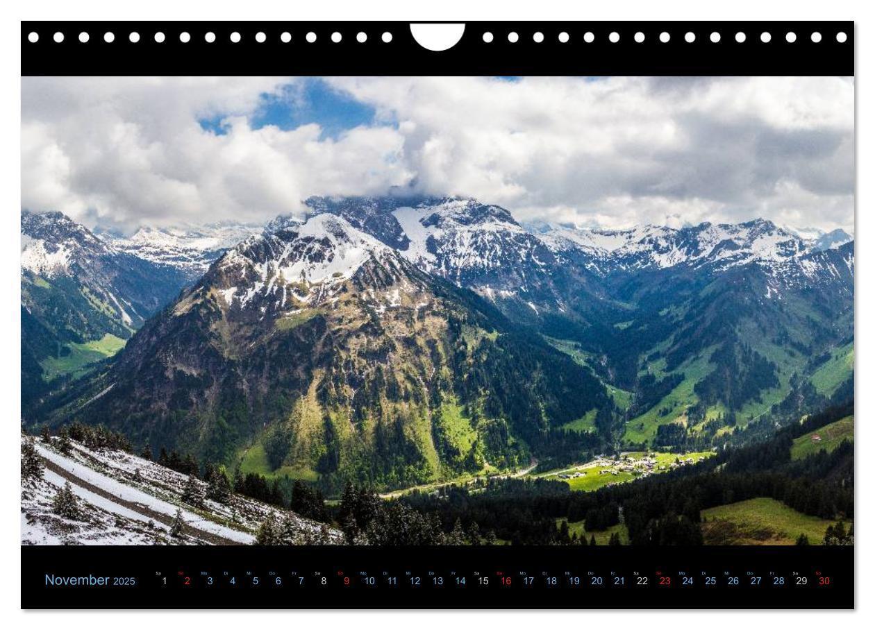 Bild: 9783435606696 | Region Oberstdorf - Kleinwalsertal und Nebelhorn (Wandkalender 2025...