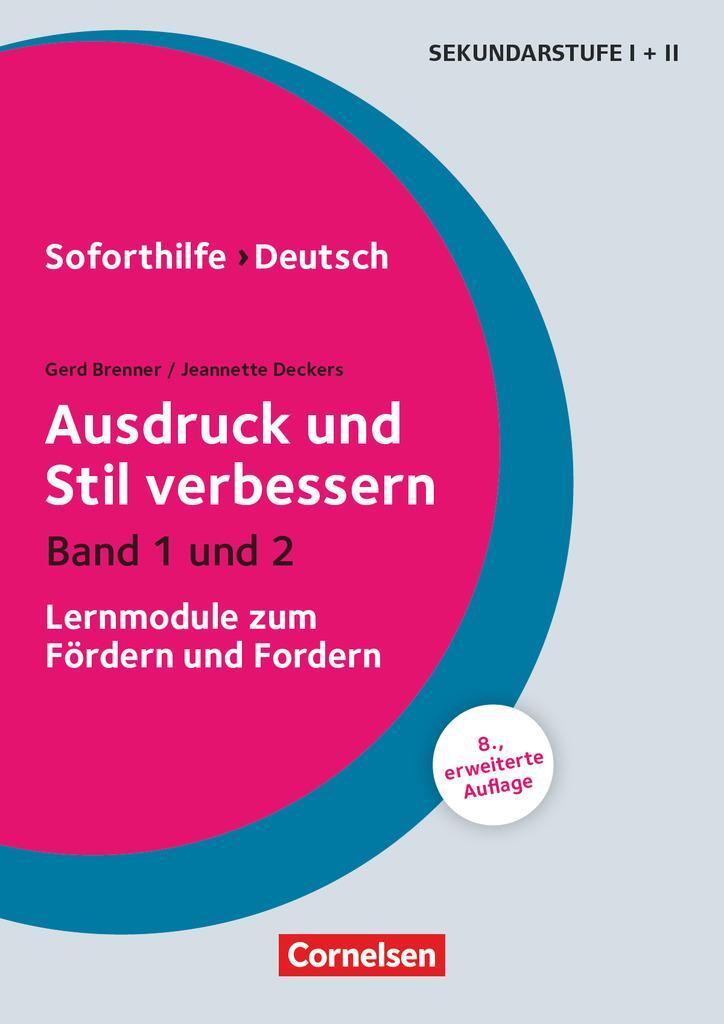 Cover: 9783589168941 | Soforthilfe - Deutsch: Ausdruck und Stil verbessern | Deckers (u. a.)