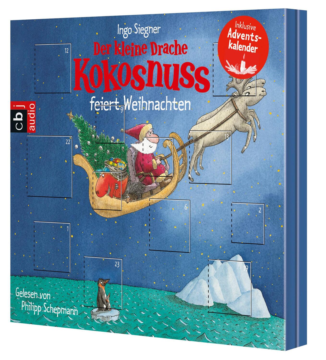 Bild: 9783837126884 | Der kleine Drache Kokosnuss feiert Weihnachten | Ingo Siegner | CD