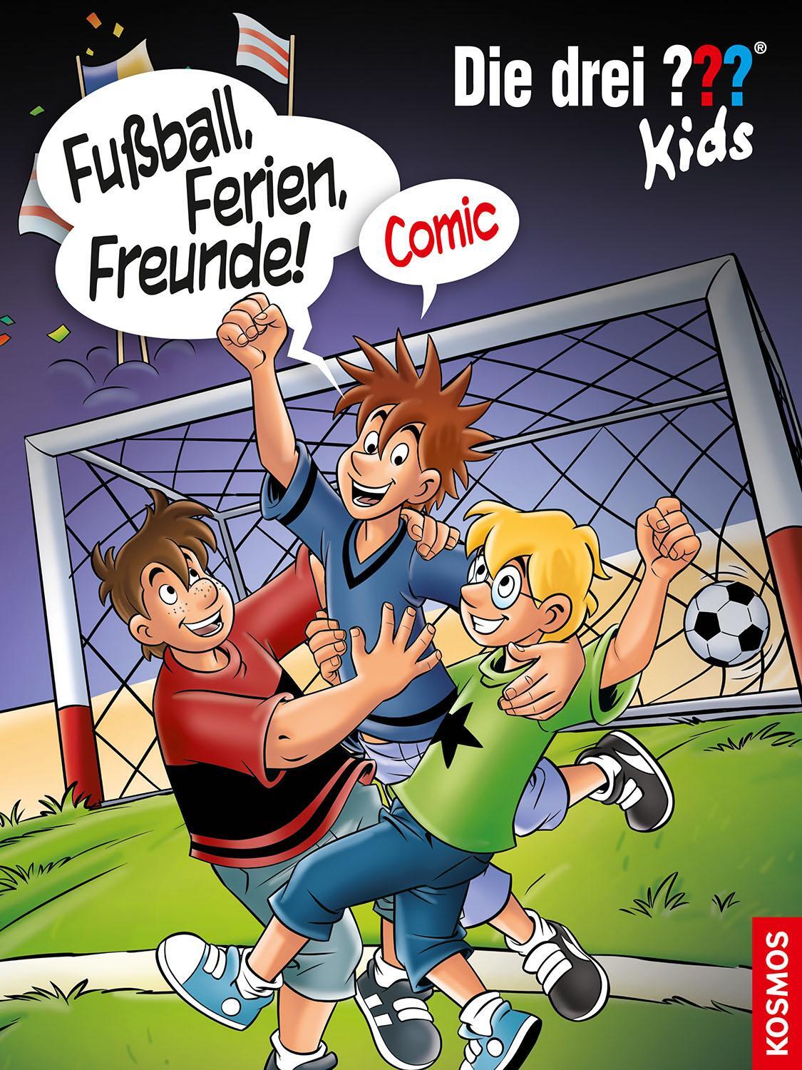 Cover: 9783440171387 | Die drei ??? Kids, Fußball, Ferien, Freunde! | Comic | Hector (u. a.)