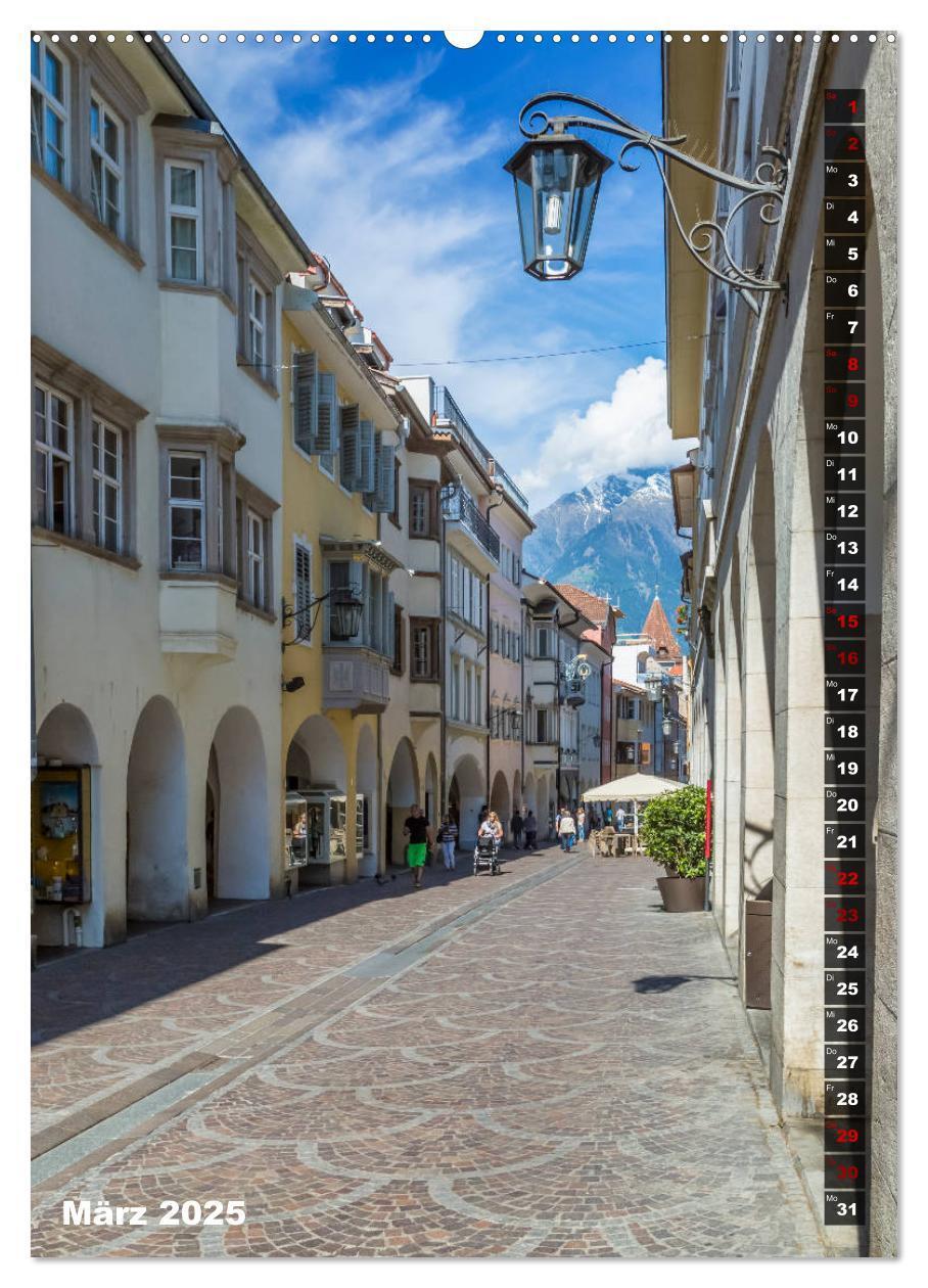 Bild: 9783457001523 | Stadtherz MERAN (Wandkalender 2025 DIN A2 hoch), CALVENDO...