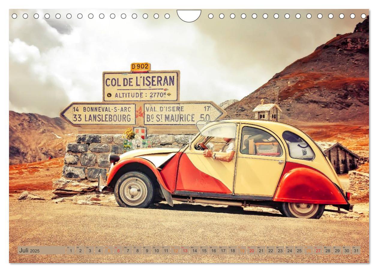 Bild: 9783435480104 | Die Legende - die Ente, Citroën 2CV (Wandkalender 2025 DIN A4...