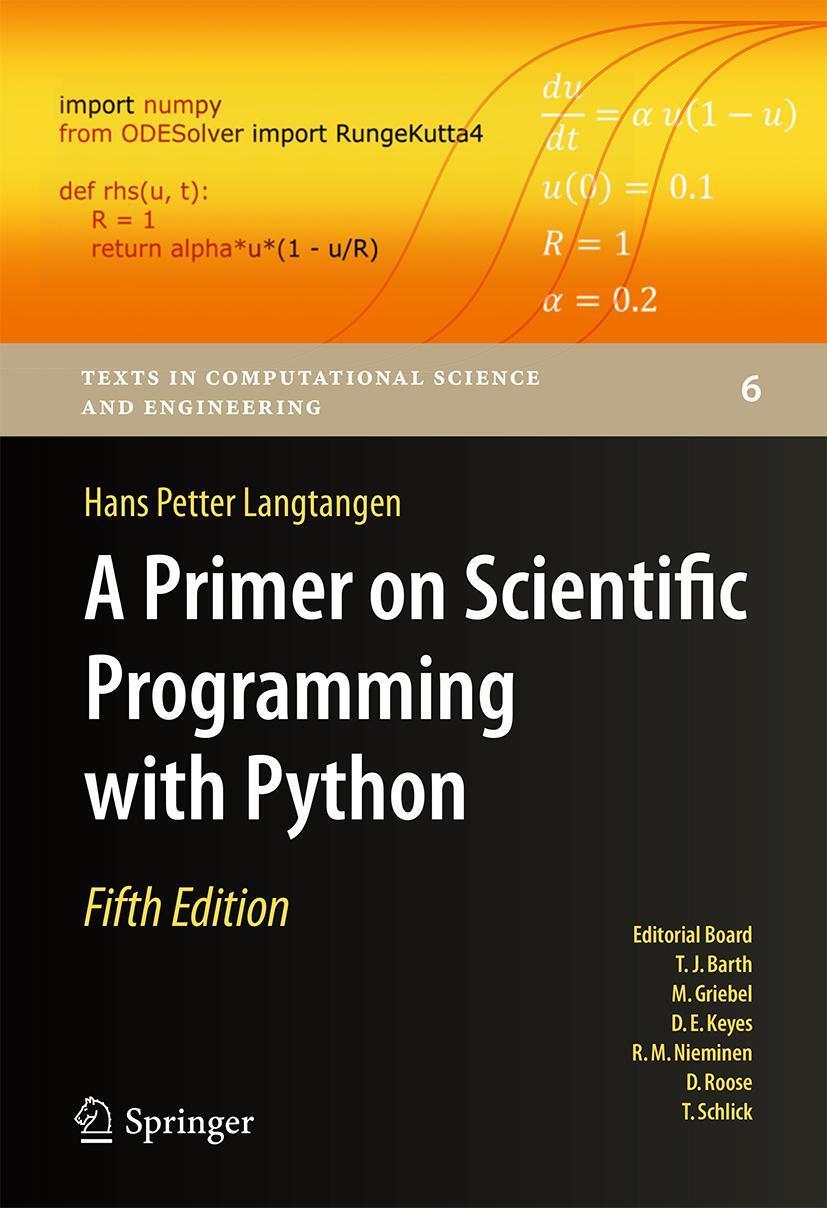 Cover: 9783662498866 | A Primer on Scientific Programming with Python | Langtangen | Buch