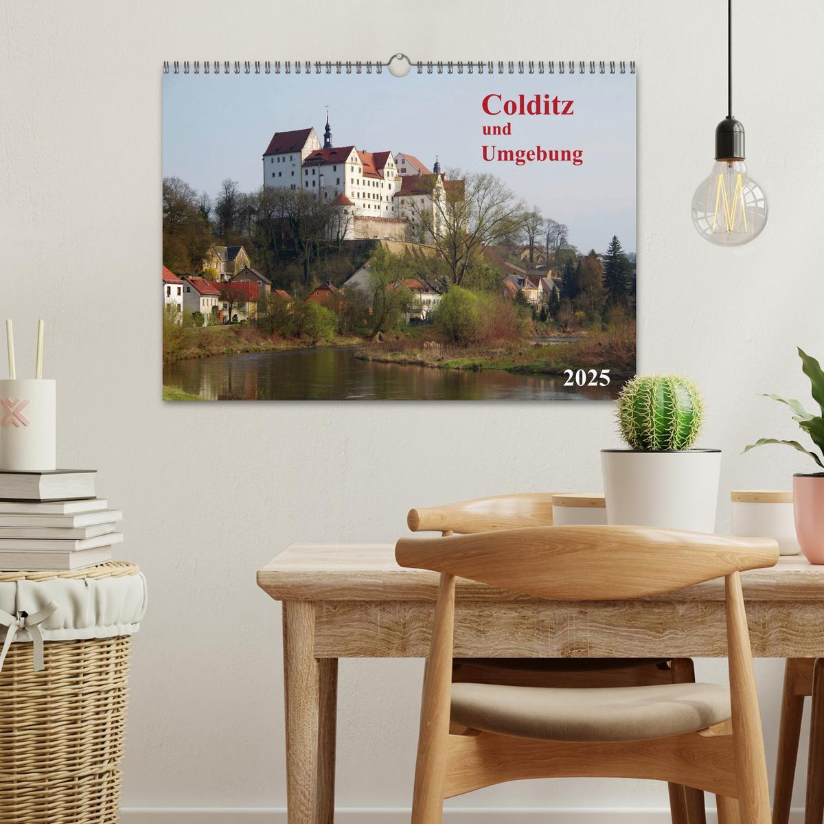 Bild: 9783435374946 | Colditz und Umgebung (Wandkalender 2025 DIN A3 quer), CALVENDO...