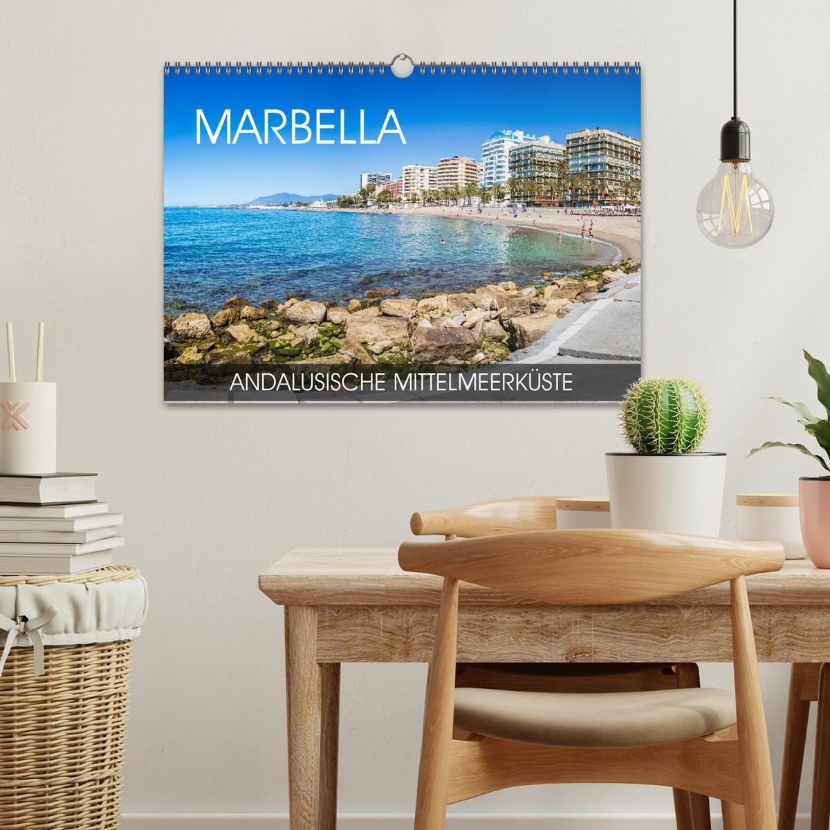 Bild: 9783435224845 | Marbella - andalusische Mittelmeerküste (Wandkalender 2025 DIN A3...